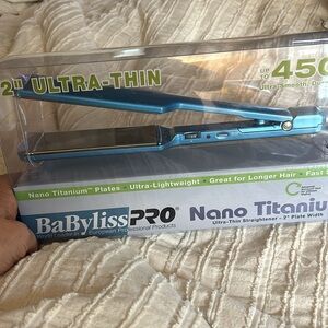 Babyliss pro nano titanium ultra thin flat iron